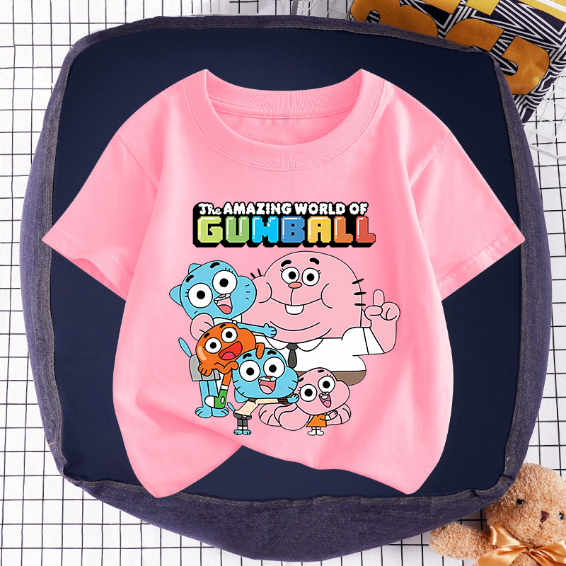 Summer Clothing Kids Boys - The Amazing World of Gumball Kids