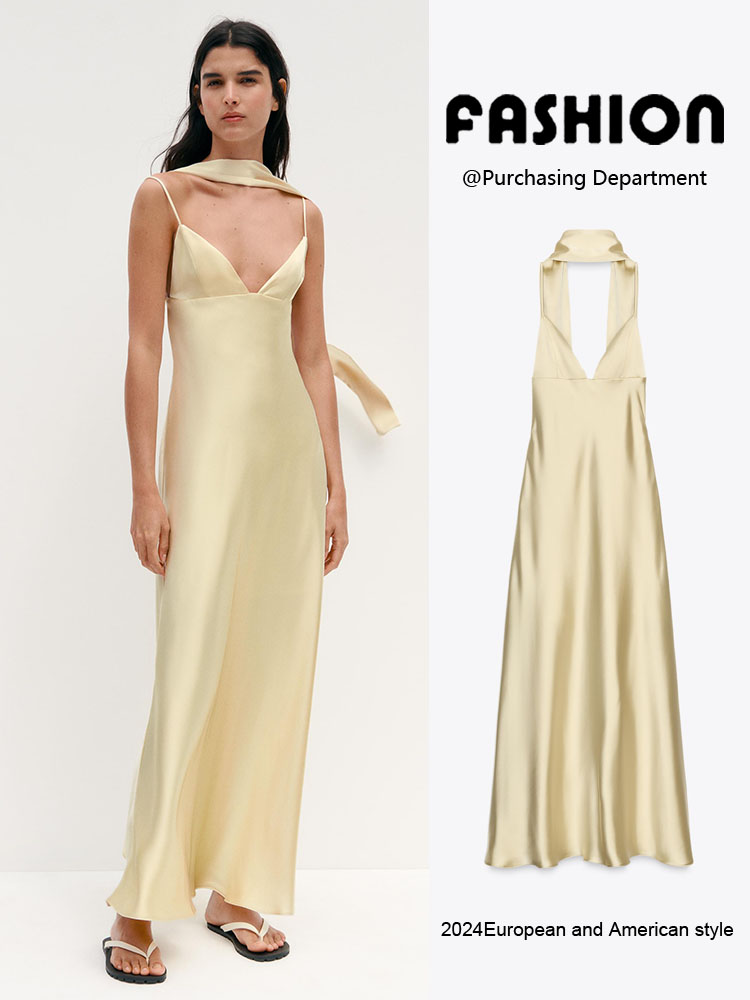 Quality Summer Clothing - Summer New Fashion Thin Silk Satin
