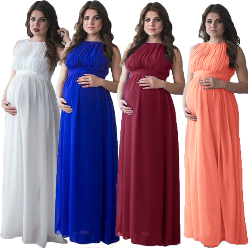 Summer Clothing Colors - Woman Pregnancy Clothes New Sleeveless Maternity