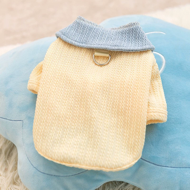 Summer Dog Clothing - Summer Pet Shirt Fashion Solid Dog