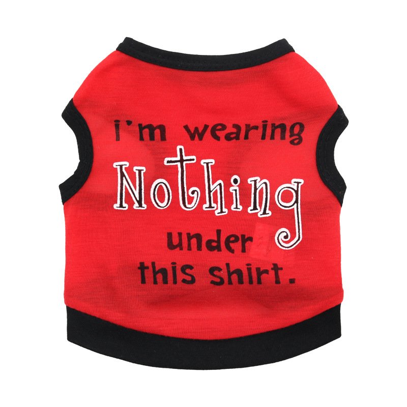 Summer Dog Clothing - Pet Dog Cat Clothing, Spring Summer