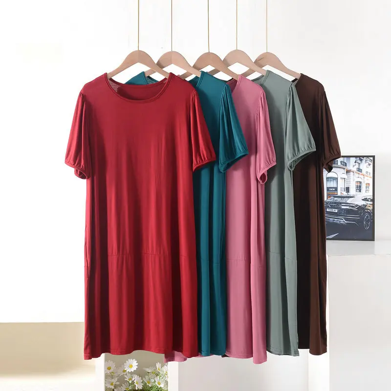 Summer Upf Clothing - Plus size Summer women's Loose dress