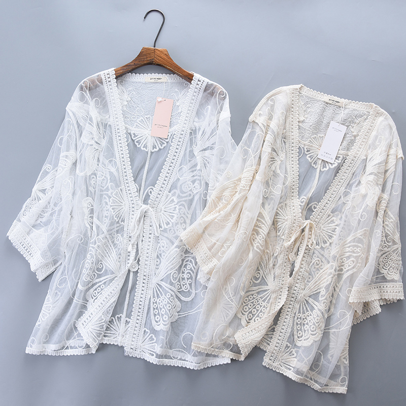 Summer Holiday Clothing Women - Summer Casual Sweet Seaside Holiday Cardigan