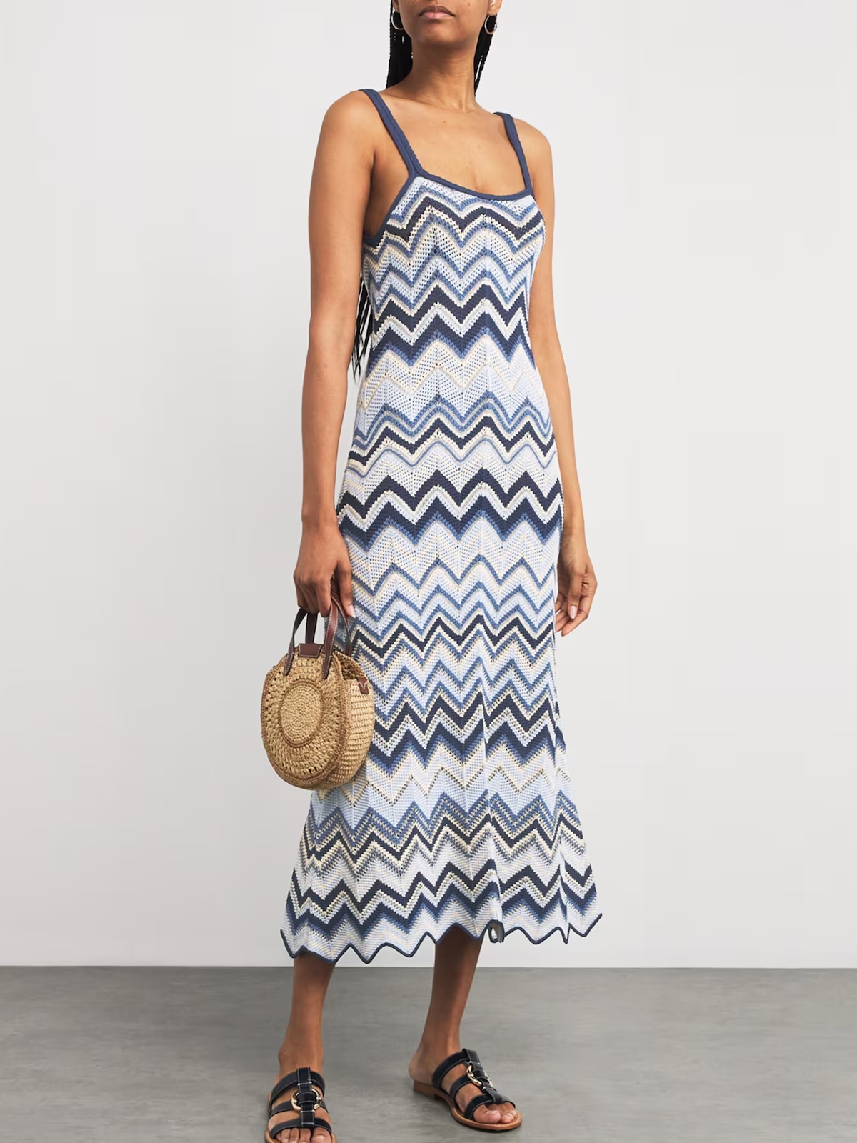 Summer Line Clothing Brand - Luxury Brand Design Breathable Comfortable Zigzag