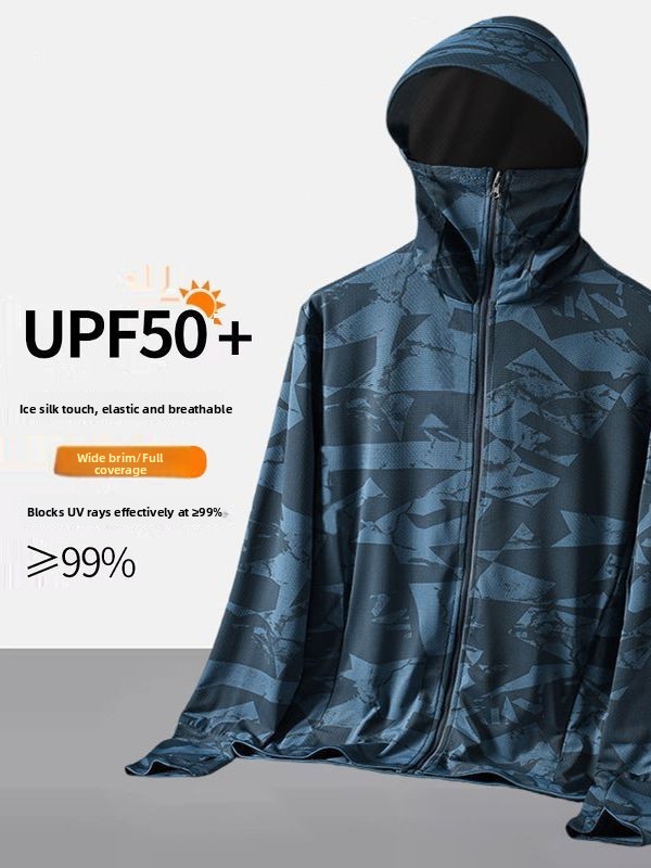 Summer Clothing Capsule - Men's Camouflage Sun Protection Clothing UPF50