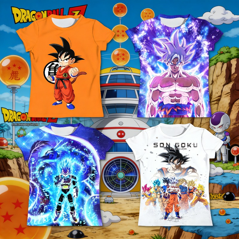 Summer Clothing Kids Boys - 2026 Dragon Ball T Shirt Kids