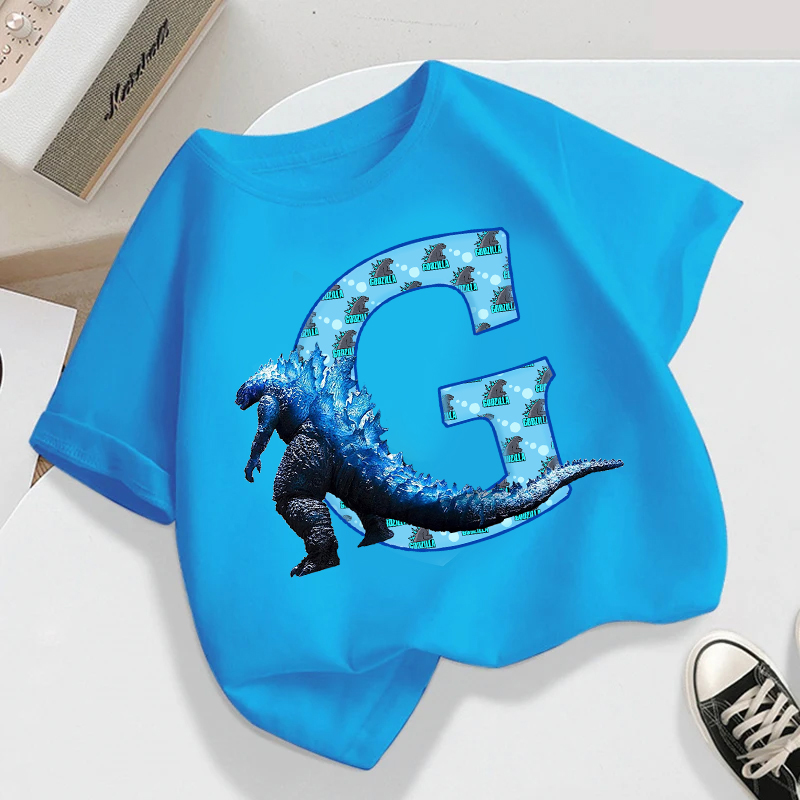 Summer Clothing Kids Boys - Godzillas Children T Shirt Boys Girls