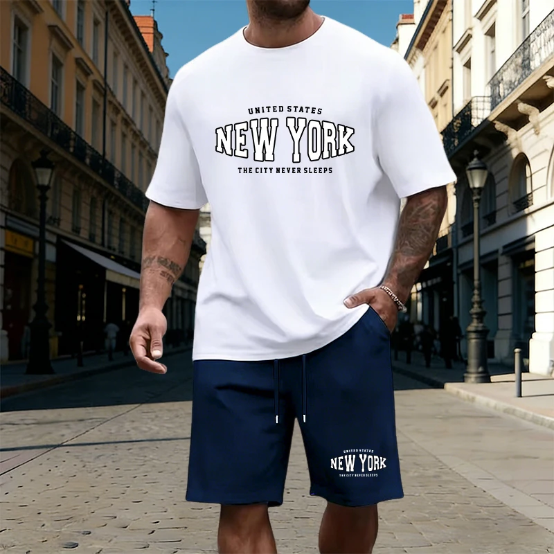 Mens T-Shirt Tracksuit Printin – обзор и цена Quality Summer Clothing