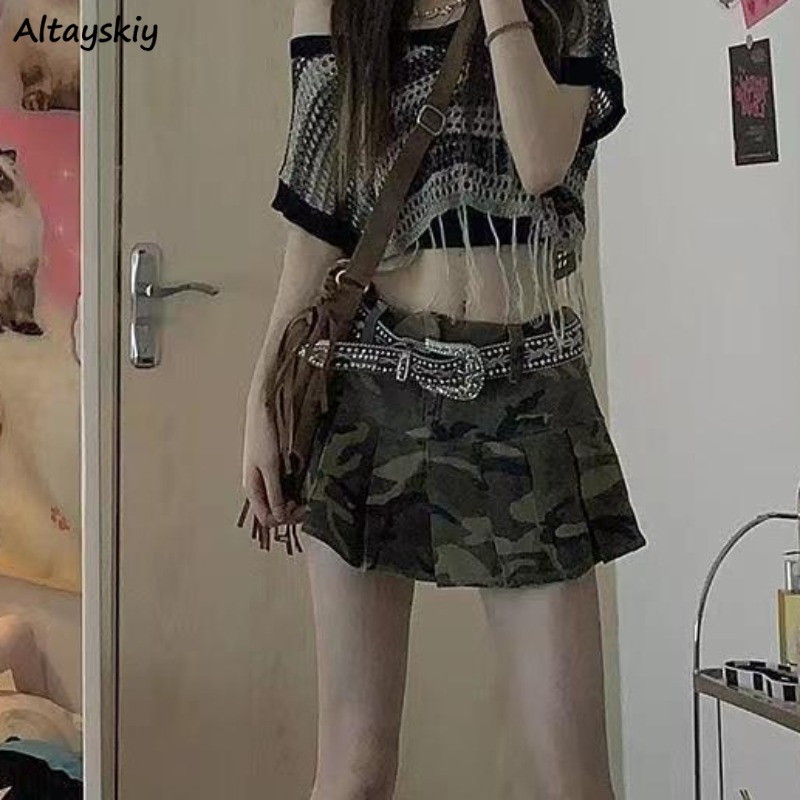 Pleated Skirts for Women Ameri – обзор и цена Summer Clothing Young Women