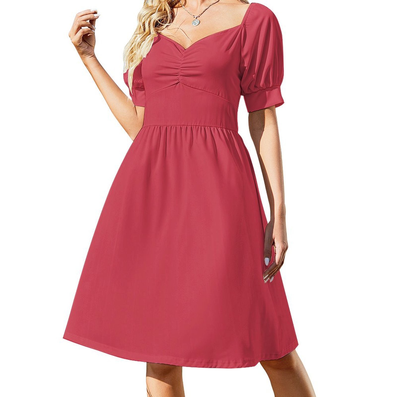 Paprika Floral Smock Dress For – обзор и цена Summer Clothing Colors