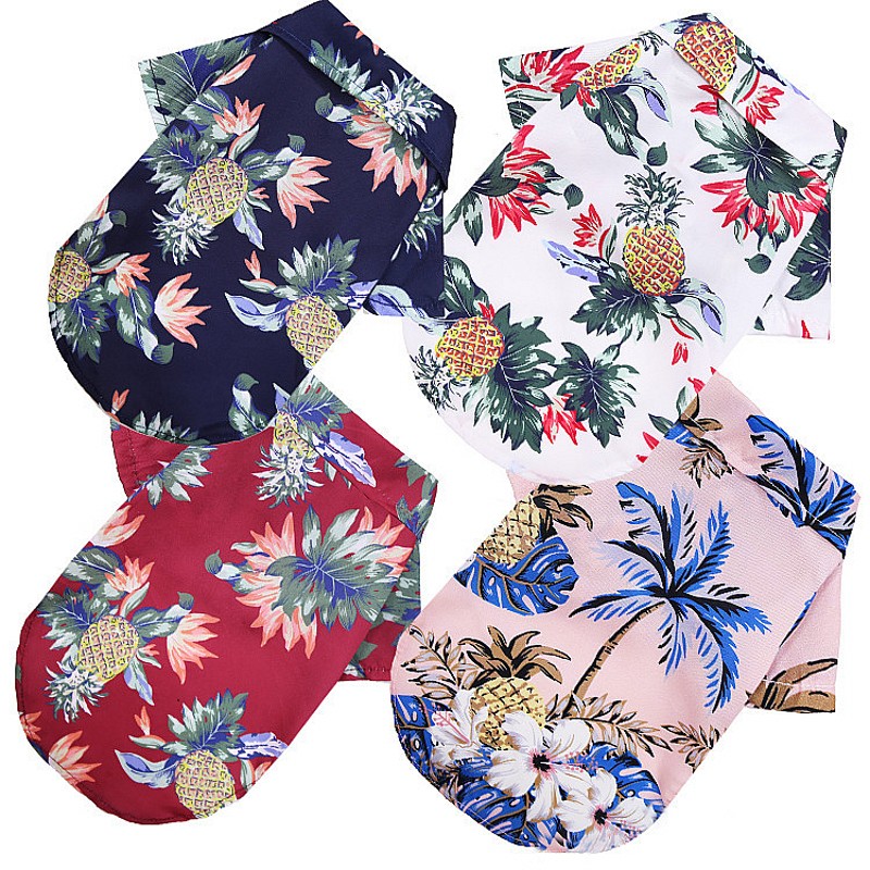 Hawaiian Beach Style Dog Cloth – обзор и цена Summer Dog Clothing