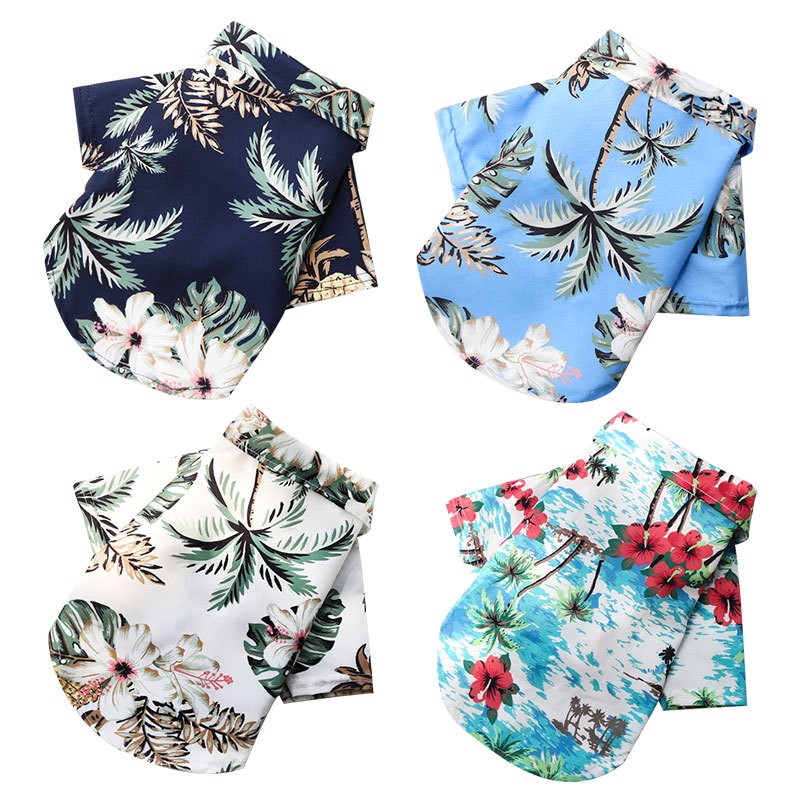 Hawaiian Beach Style Dog Cloth – обзор и цена Summer Dog Clothing