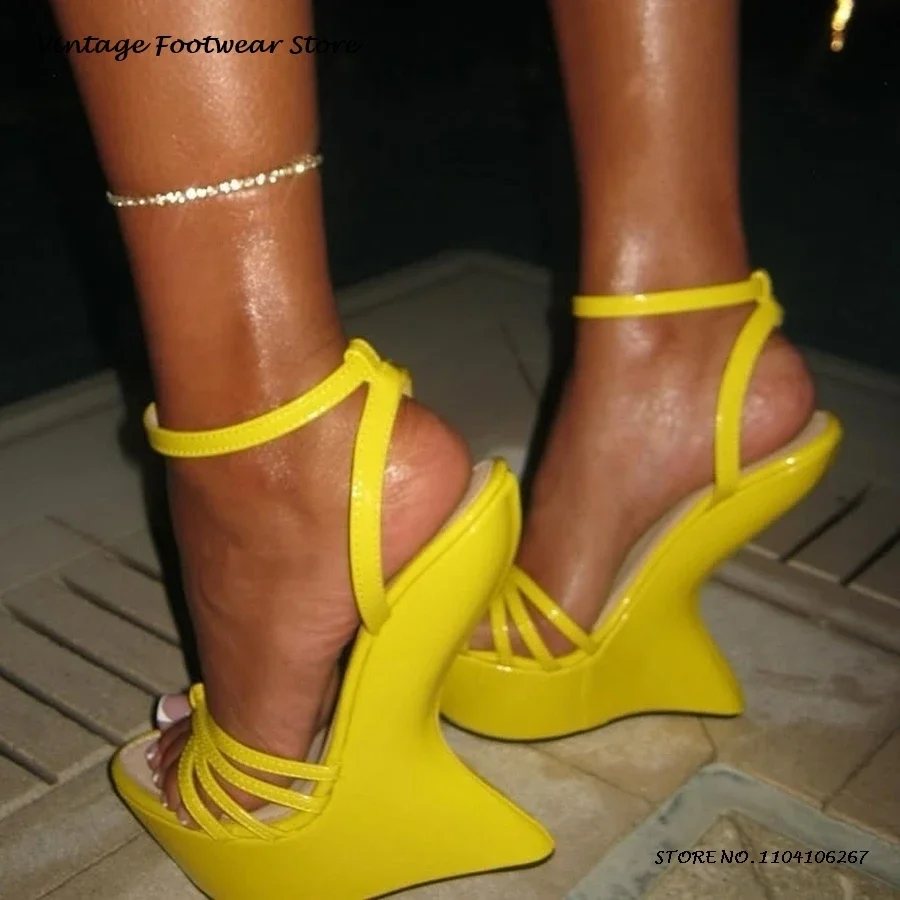 Candy Color Platform Strappy S – обзор и цена Summer Clothing Colors