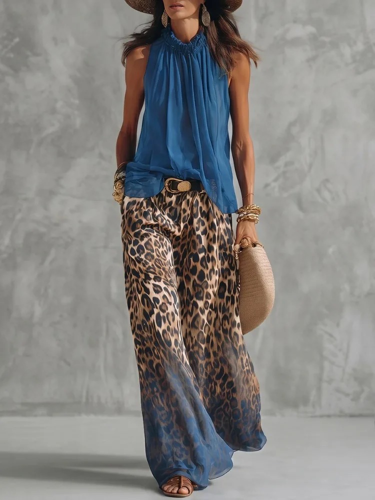 UOOZEE 2026 New Summer Beach V – обзор и цена Palazzo Pant Wide