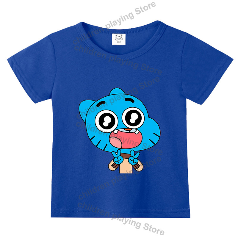 The Amazing World of Gumball K – обзор и цена Summer Clothing Kids Boys