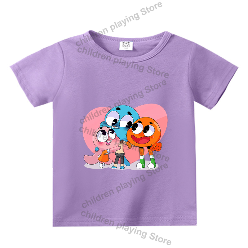 The Amazing World of Gumball K – обзор и цена Summer Clothing Kids Boys