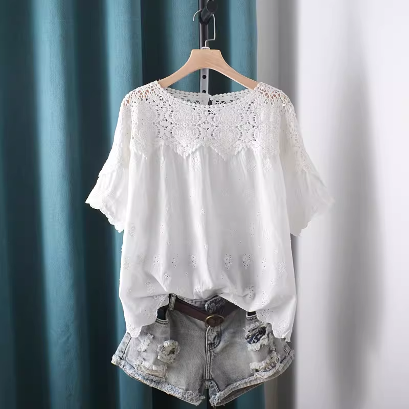 2026 Hollow Out Lace Patchwork – обзор и цена Japan Summer Clothing Women