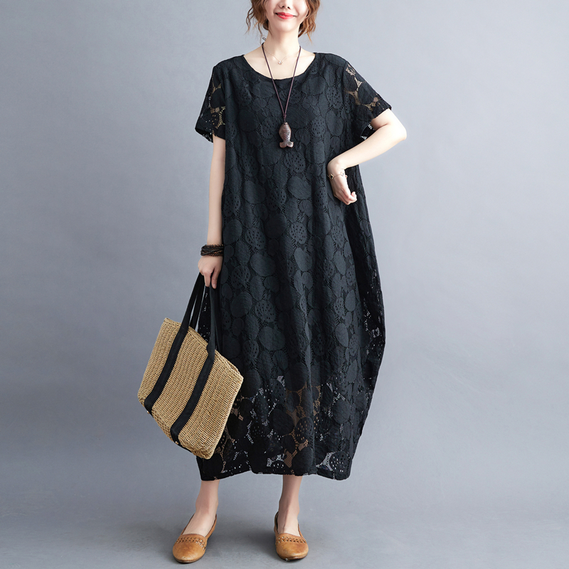 Casual Lace Hollow out Long Dr – обзор и цена Summer Upf Clothing
