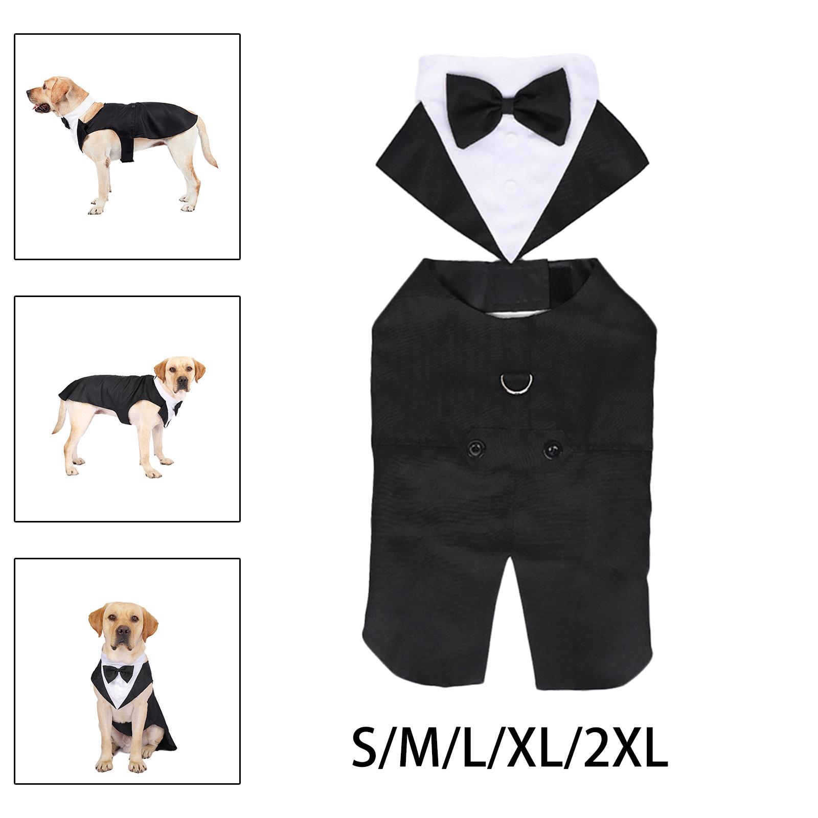 Pet Dog Tuxedo Costume with Co – обзор и цена Summer Dog Clothing