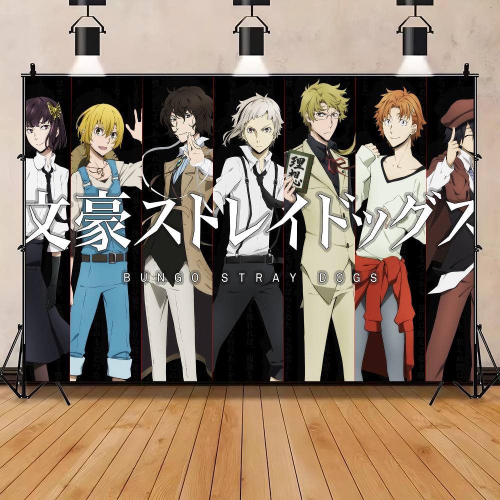 Bungo Stray Dogs Backdrop Trop – обзор и цена Summer Dog Clothing