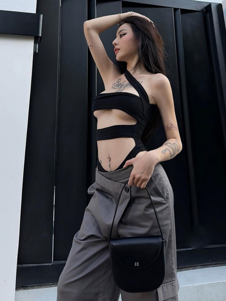 Solid Black Bodysuit Lingerie  – обзор и цена Summer Clothing Bundle