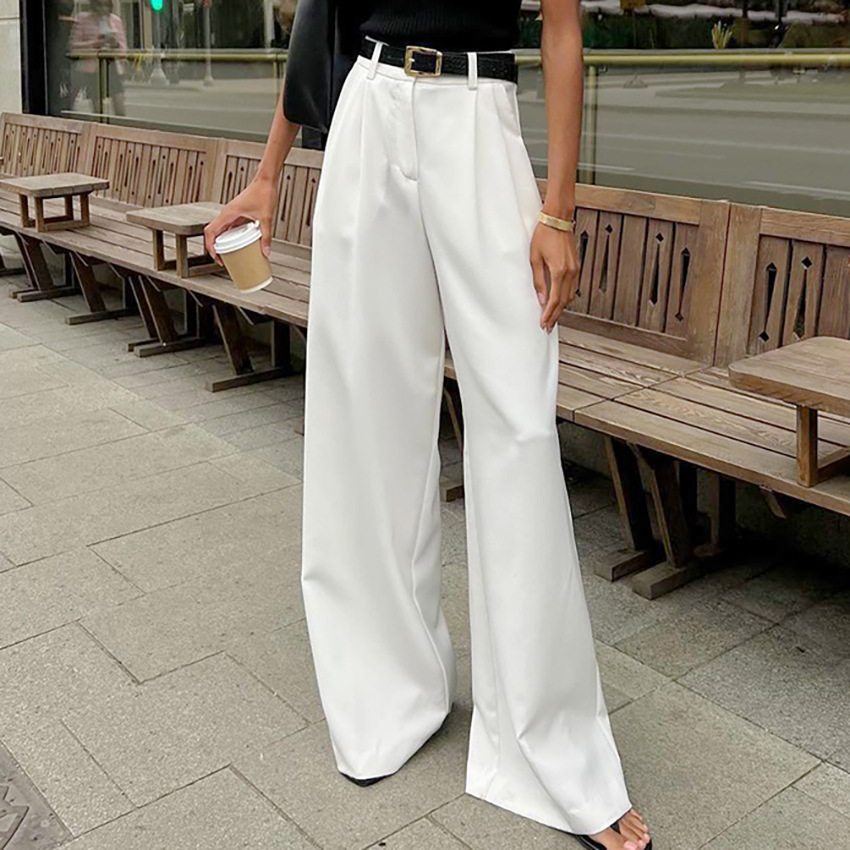 Women's White Palazzo Pants, W – обзор и цена Palazzo Pant Wide