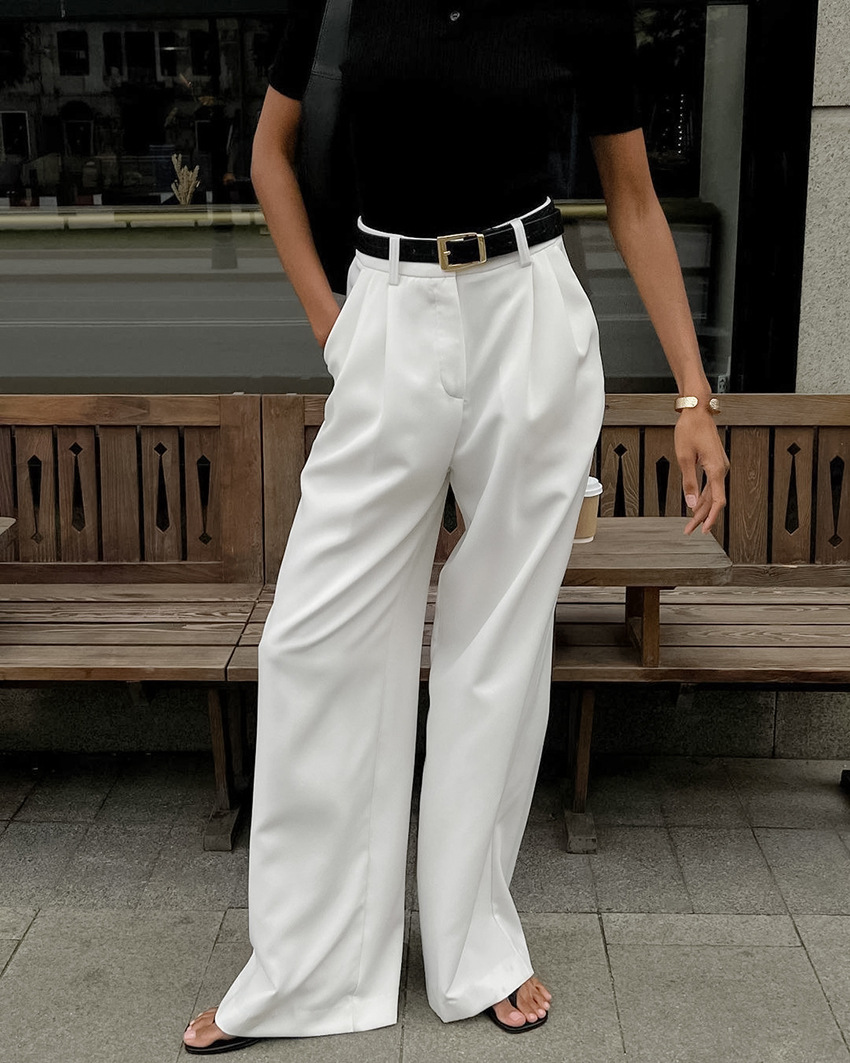 Women's White Palazzo Pants, W – обзор и цена Palazzo Pant Wide