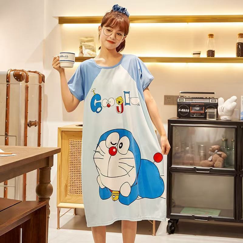 Doraemon cute nightdress for w – обзор и цена Japan Summer Clothing Women