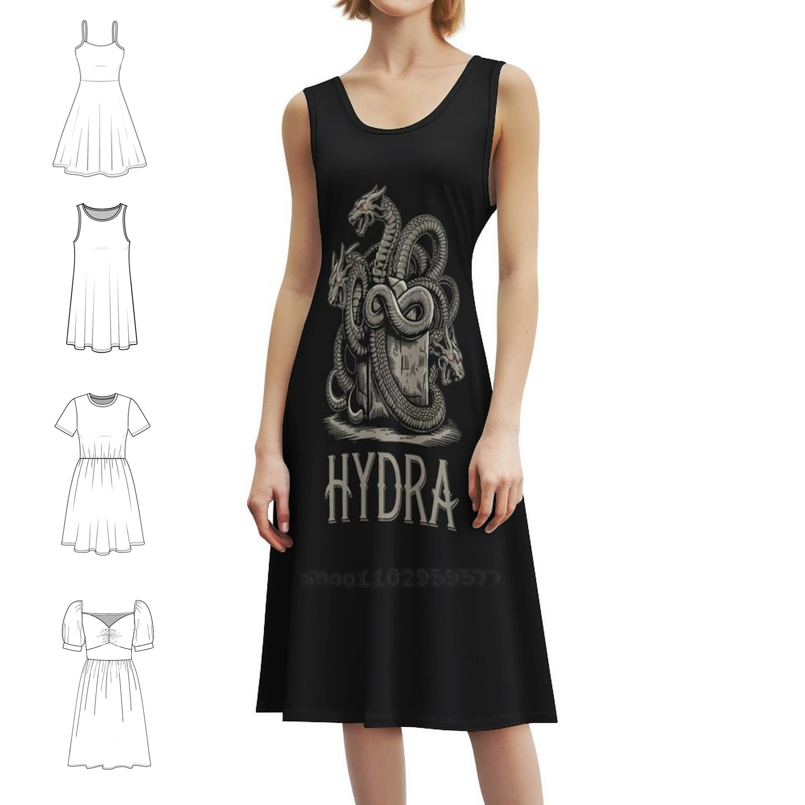 Women's Elegant Party Dress A- – обзор и цена Summer Line Clothing Brand