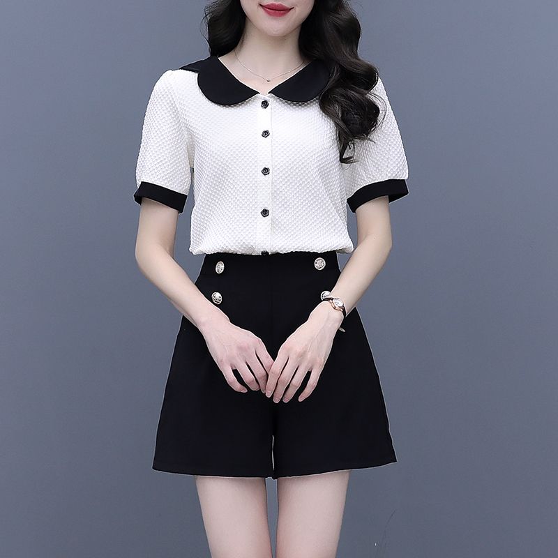 Contrast Color Button Short Se – обзор и цена Summer Clothing Trends 2025 Women'S