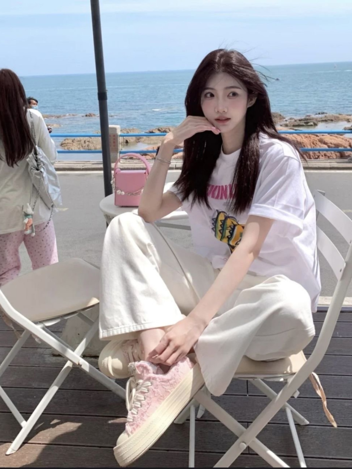 Fashionable Tea-colored Loose  – обзор и цена Summer Clothing Young Women