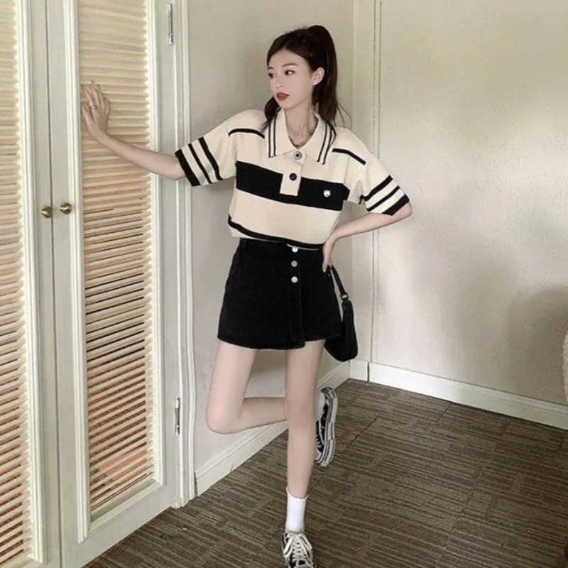 Summer Outfit Woman Tshirt Kni – обзор и цена Summer Clothing Trends 2025 Women'S