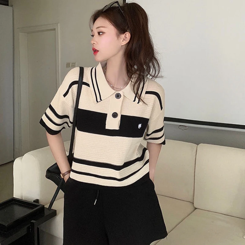 Summer Outfit Woman Tshirt Kni – обзор и цена Summer Clothing Trends 2025 Women'S