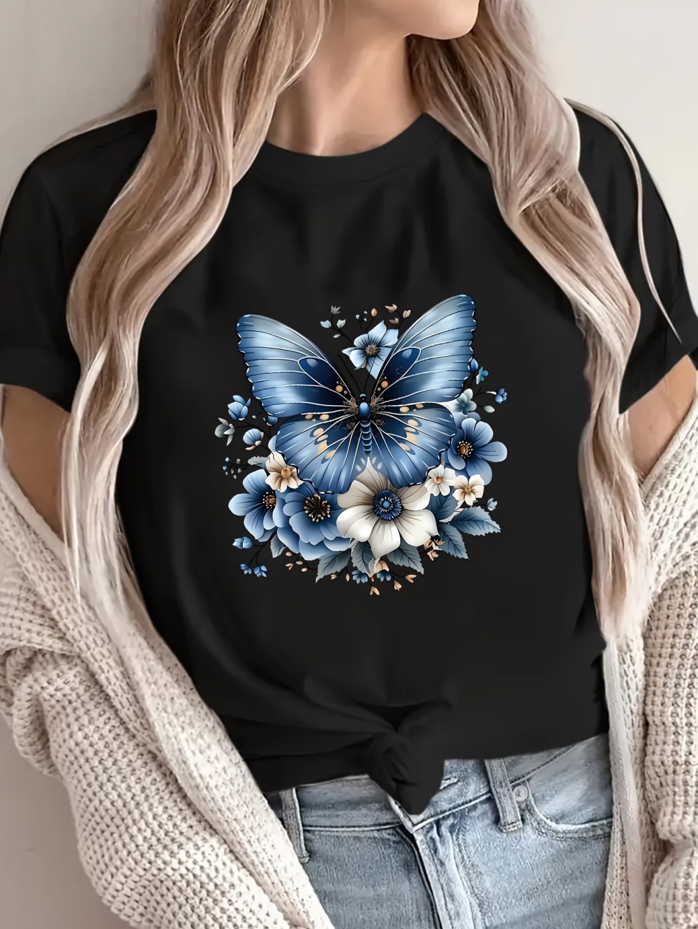 Vintage Butterfly and Flower F – обзор и цена Summer Holiday Clothing Women