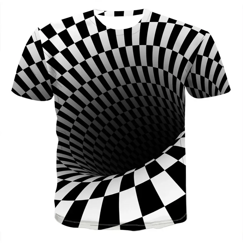 Men's 3D printed T-shirt, over – обзор и цена Summer Clothing Affordable