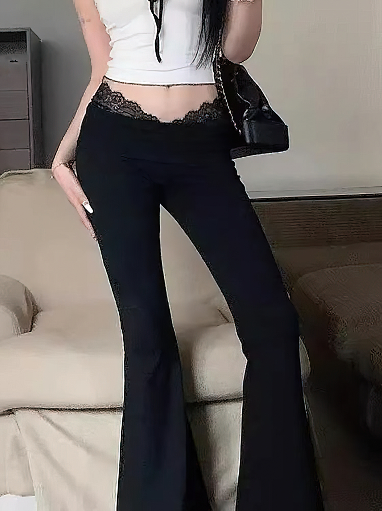 Lace Sport Wide leg High waist – обзор и цена Palazzo Pant Wide