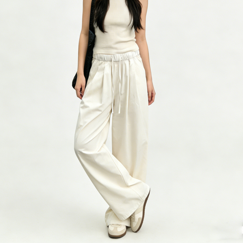 Korean Style Women's Solid Col – обзор и цена Palazzo Pant Wide