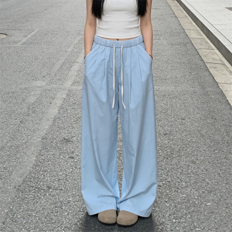 Korean Style Women's Solid Col – обзор и цена Palazzo Pant Wide