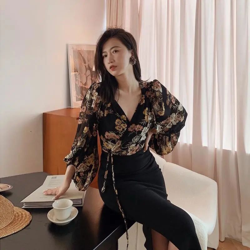 Japan Style Vintage Floral Blo – обзор и цена Crop Blouse Linen