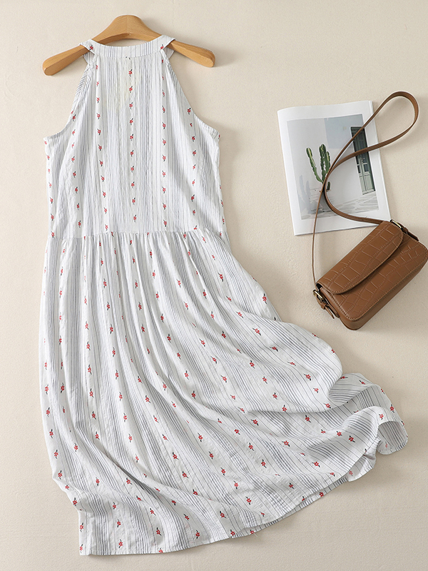 Elegant A-Line Dress Floral Pr – обзор и цена Summer Line Clothing Brand