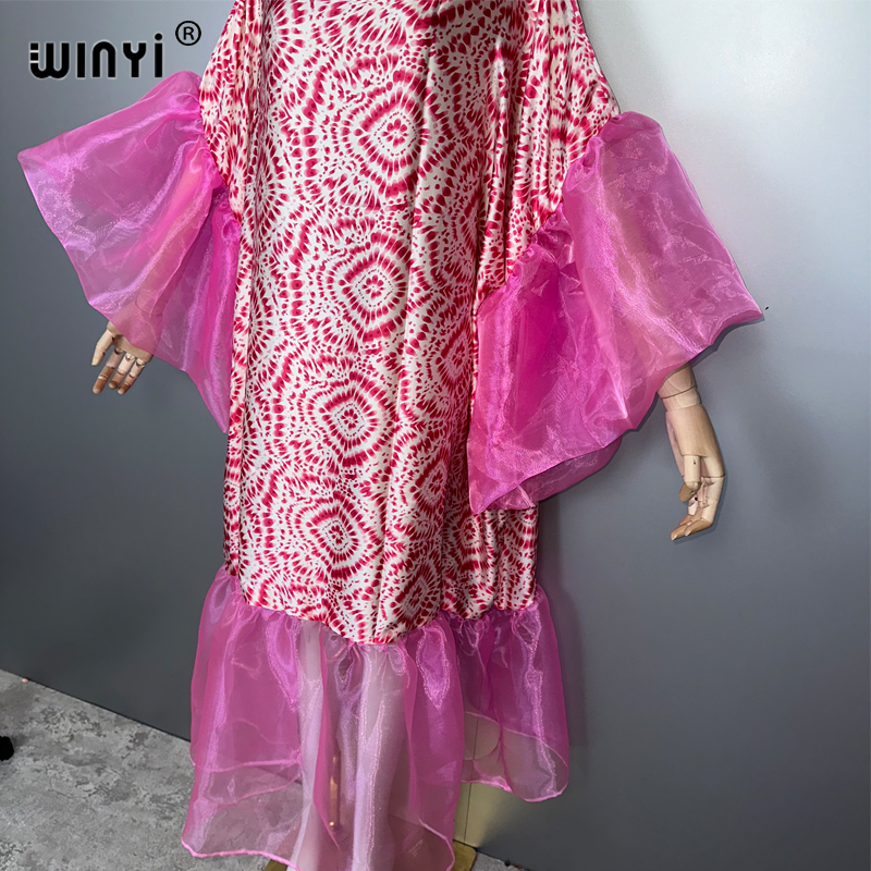 WINYI summer print puff(ed) sl – обзор и цена Summer Holiday Clothing Women