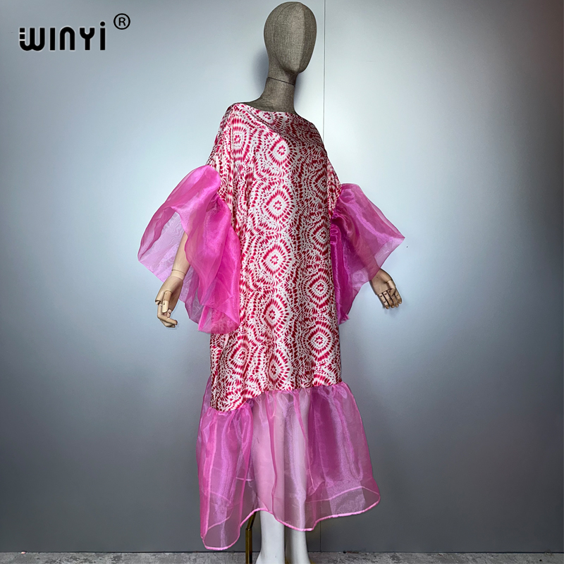 WINYI summer print puff(ed) sl – обзор и цена Summer Holiday Clothing Women