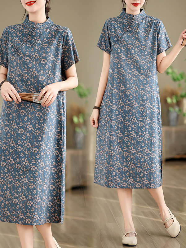 Loose Artistic Summer Print Dr – обзор и цена Summer Line Clothing Brand