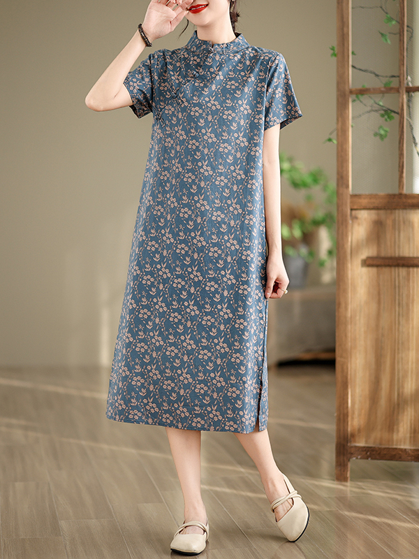 Loose Artistic Summer Print Dr – обзор и цена Summer Line Clothing Brand