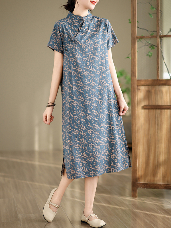 Loose Artistic Summer Print Dr – обзор и цена Summer Line Clothing Brand