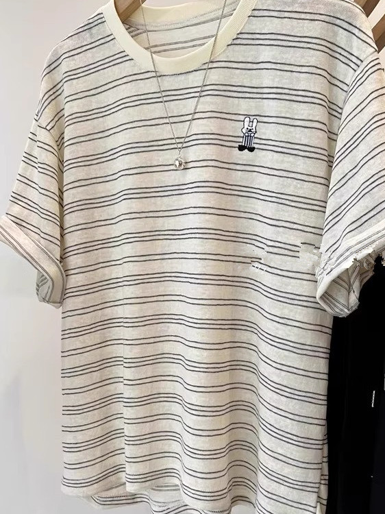 Unisex Pure Cotton Striped Sho – обзор и цена Summer Clothing Outlet