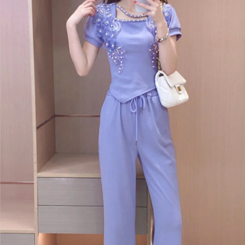 Wide Leg Ladies Trouser Purple – обзор и цена Summer Clothing Trends 2025 Women'S