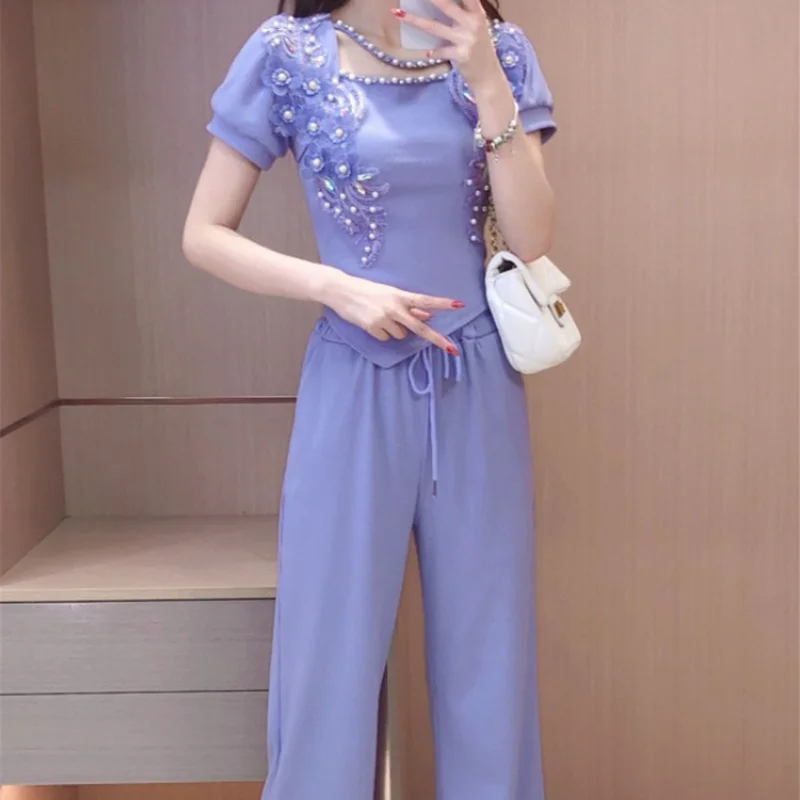 Wide Leg Ladies Trouser Purple – обзор и цена Summer Clothing Trends 2025 Women'S