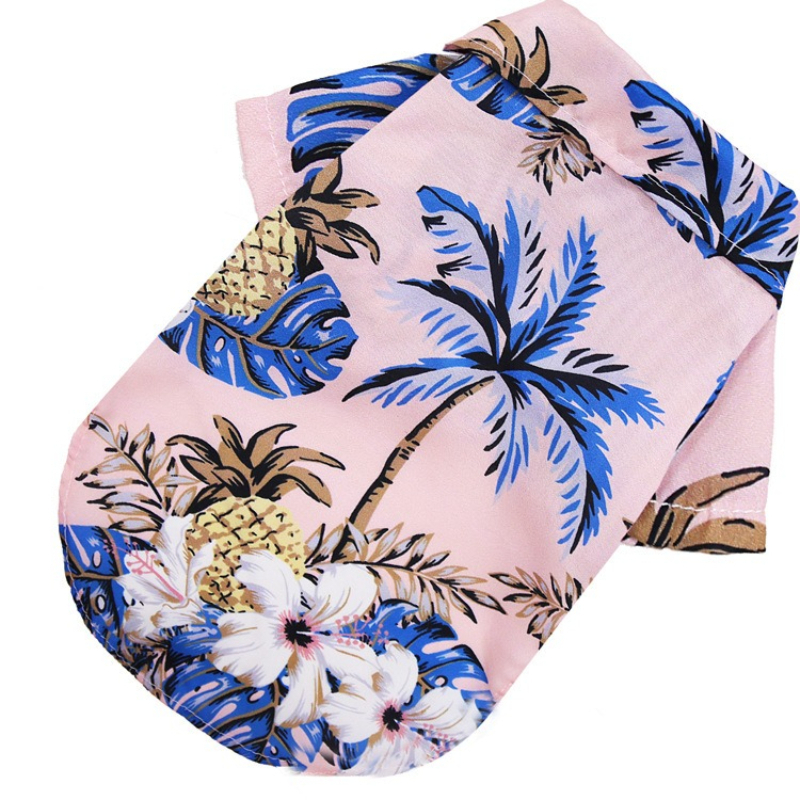 Hawaiian Shirt Pet Beach Wear  – обзор и цена Summer Dog Clothing