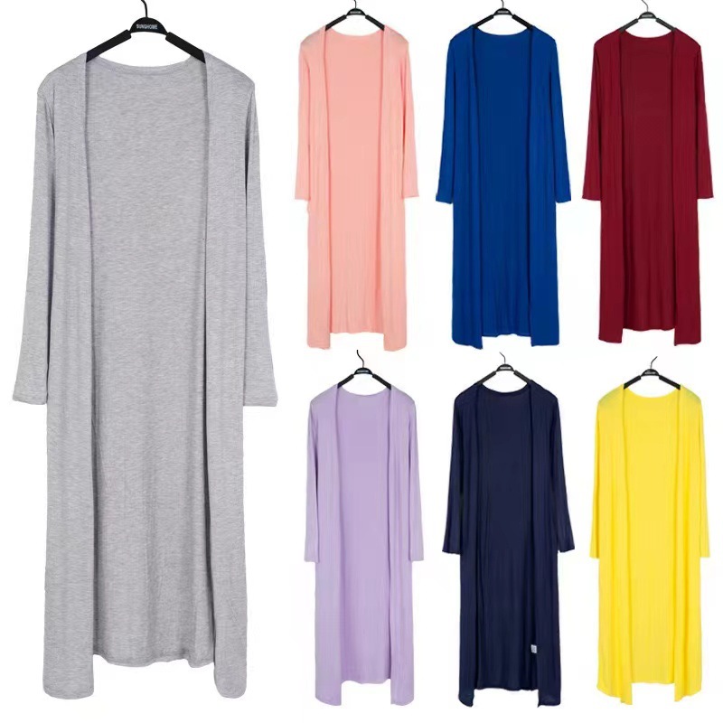 12 Colors Women Modal Long Car – обзор и цена Summer Clothing Colors